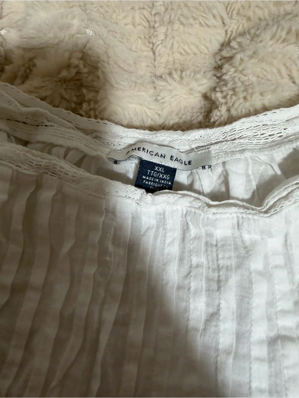 American Eagle Outfitters White Camisole